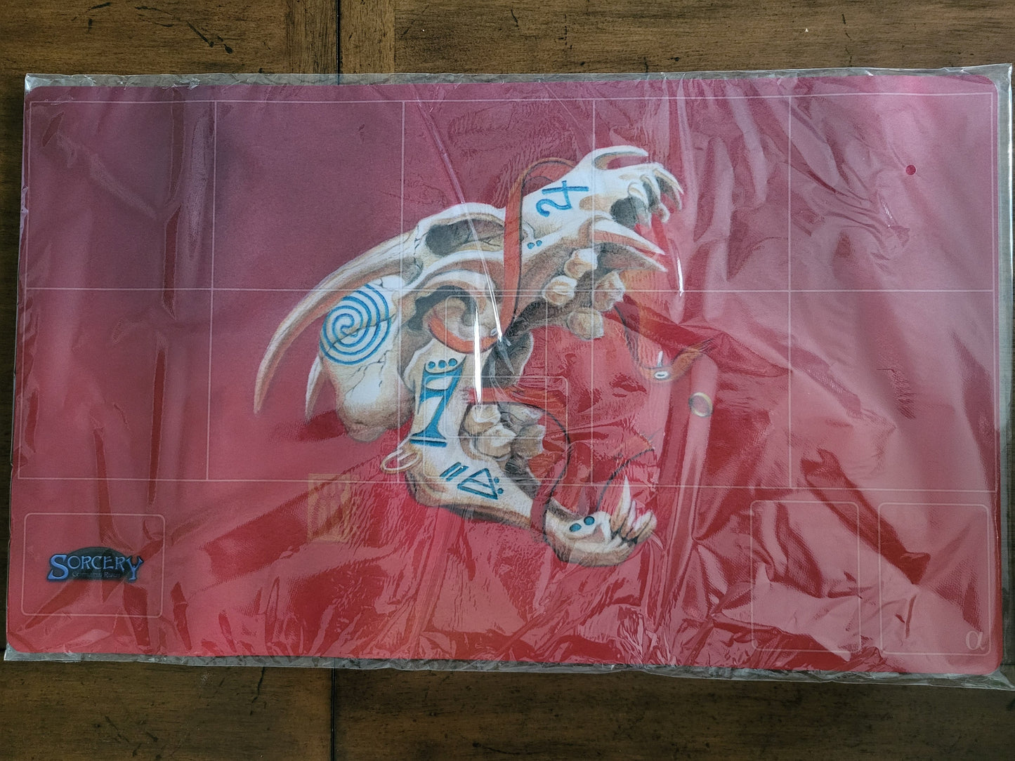 Sealed Sorcery Screaming Skull Playmat