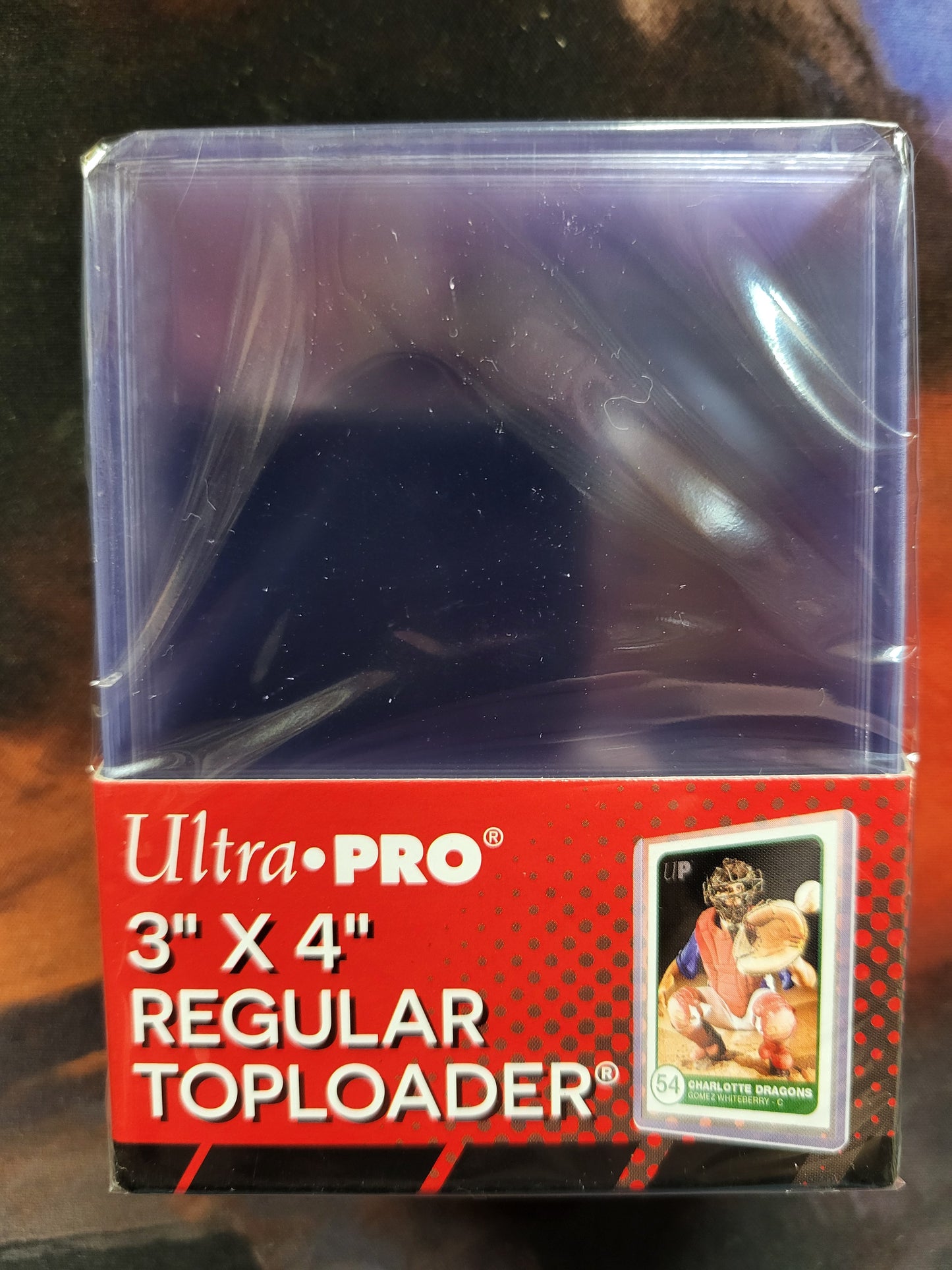 3" x 4" Clear Regular Toploaders - 25 Ct