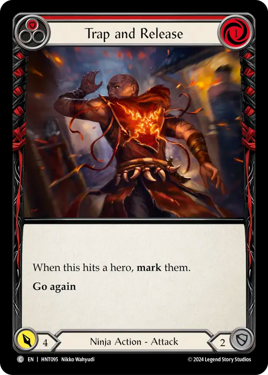 Trap and Release (Red) - Foil