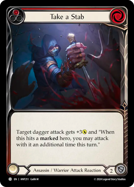 Take a Stab (Red) - Non-Foil