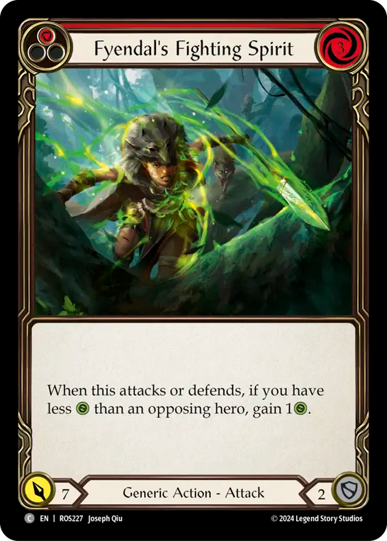 Fyendal's Fighting Spirit (Red) - Non-Foil