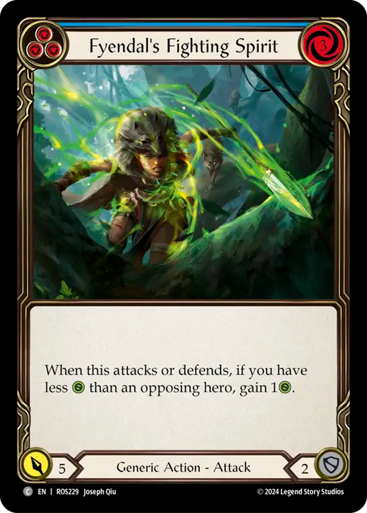 Fyendal's Fighting Spirit (Blue) - Foil