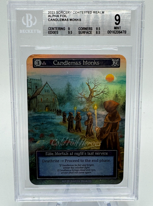 Alpha Foil Candlemas Monks 9