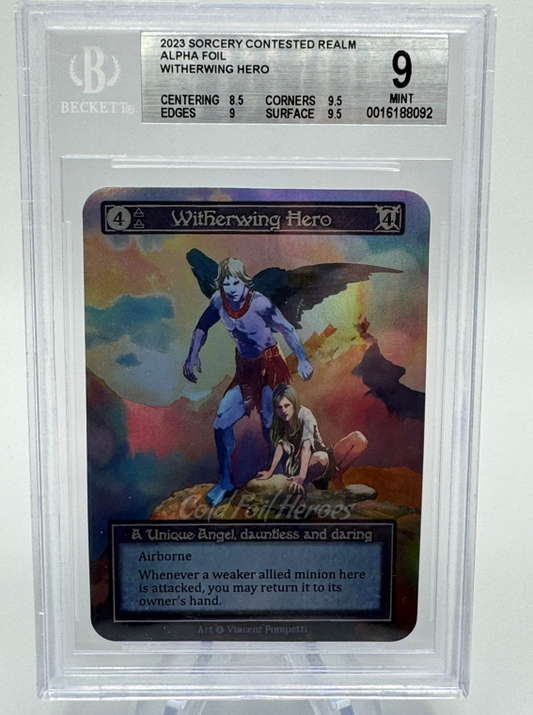 Alpha Foil Witherwing Hero 9