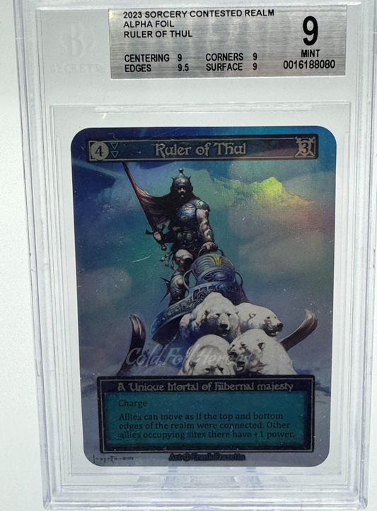 Alpha Foil Ruler of Thul 9+