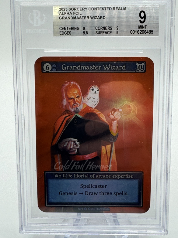 Alpha Foil Grandmaster Wizard 9 Quad+