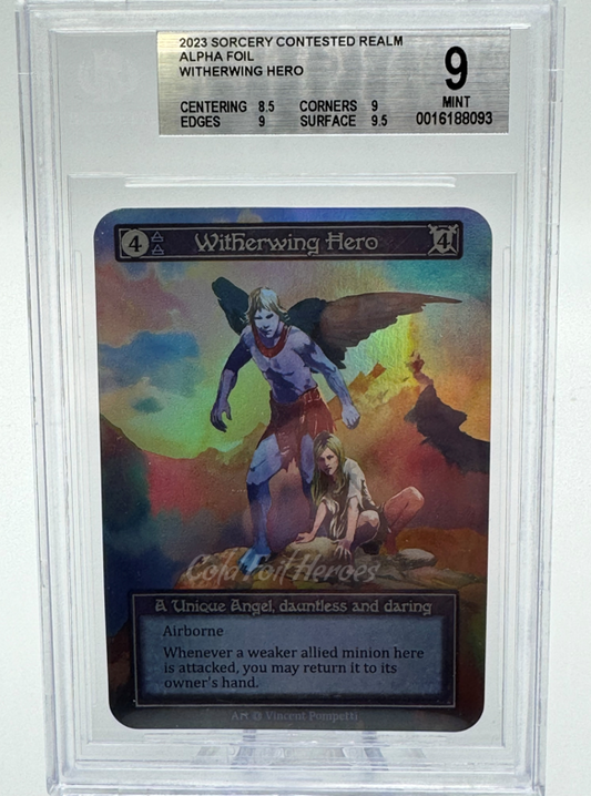 Alpha Foil Witherwing Hero 9