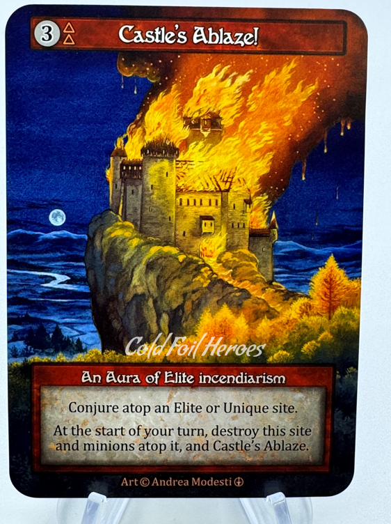 Castle's Ablaze