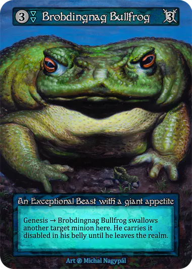 Brobdingnag Bullfrog (Summer)