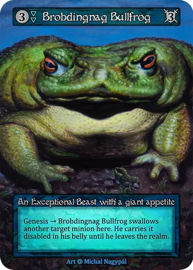 Brobdingnag Bullfrog - Beta / Foil