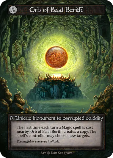 Orb of Ba'al Berith - Beta / Non-Foil