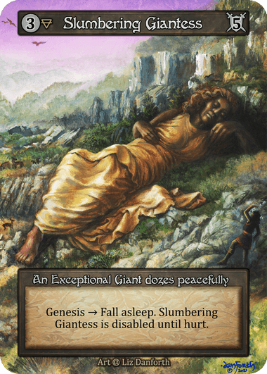 Slumbering Giantess - Alpha / Foil