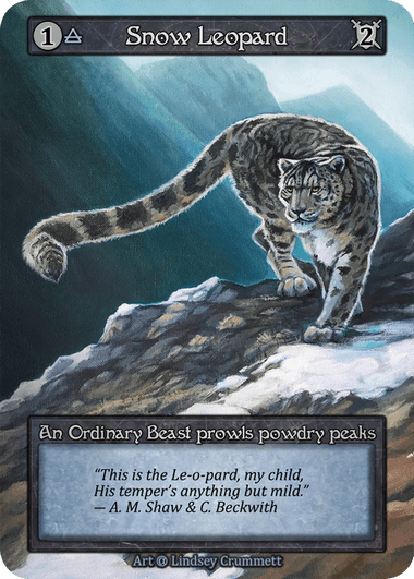 Snow Leopard - Alpha / Foil