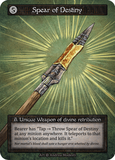 Spear of Destiny - Alpha / Foil