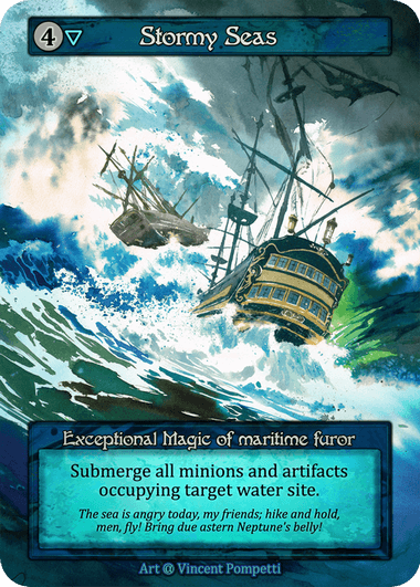 Stormy Seas - Alpha / Non-Foil