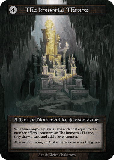 The Immortal Throne - Alpha / Non-Foil