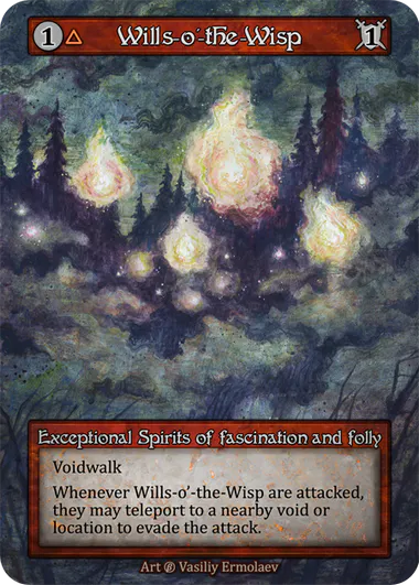 Wills-O'-the-wisp