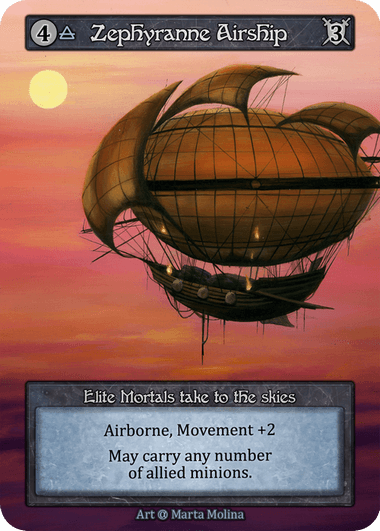 Zephyranne Airship - Alpha / Non-Foil